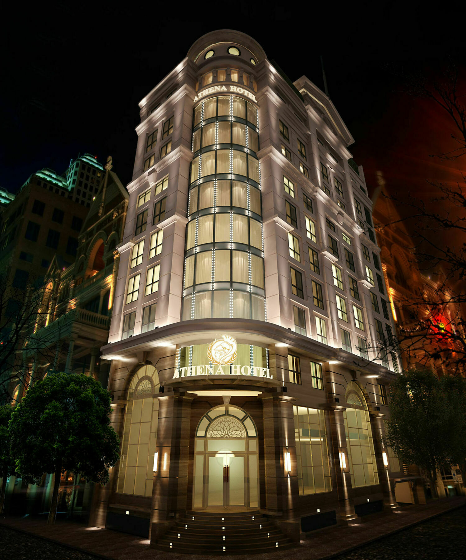 Athena Hotel Bandar Ho Chi Minh Luaran gambar